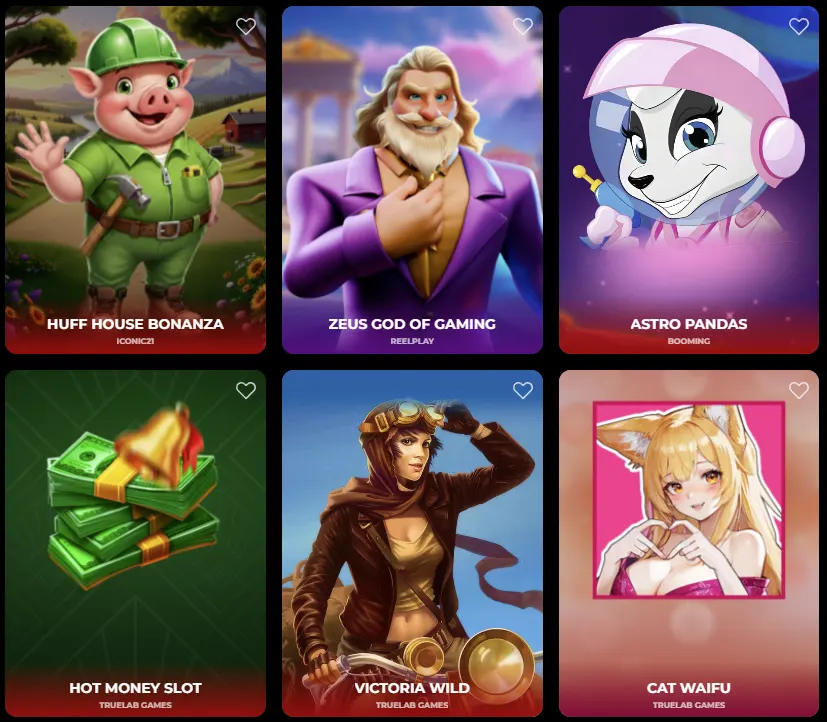 Nyxbets Casino biedt een breed scala aan spellen van topaanbieders