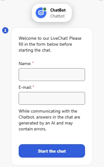 Klantenservice van Nyxbets Casino